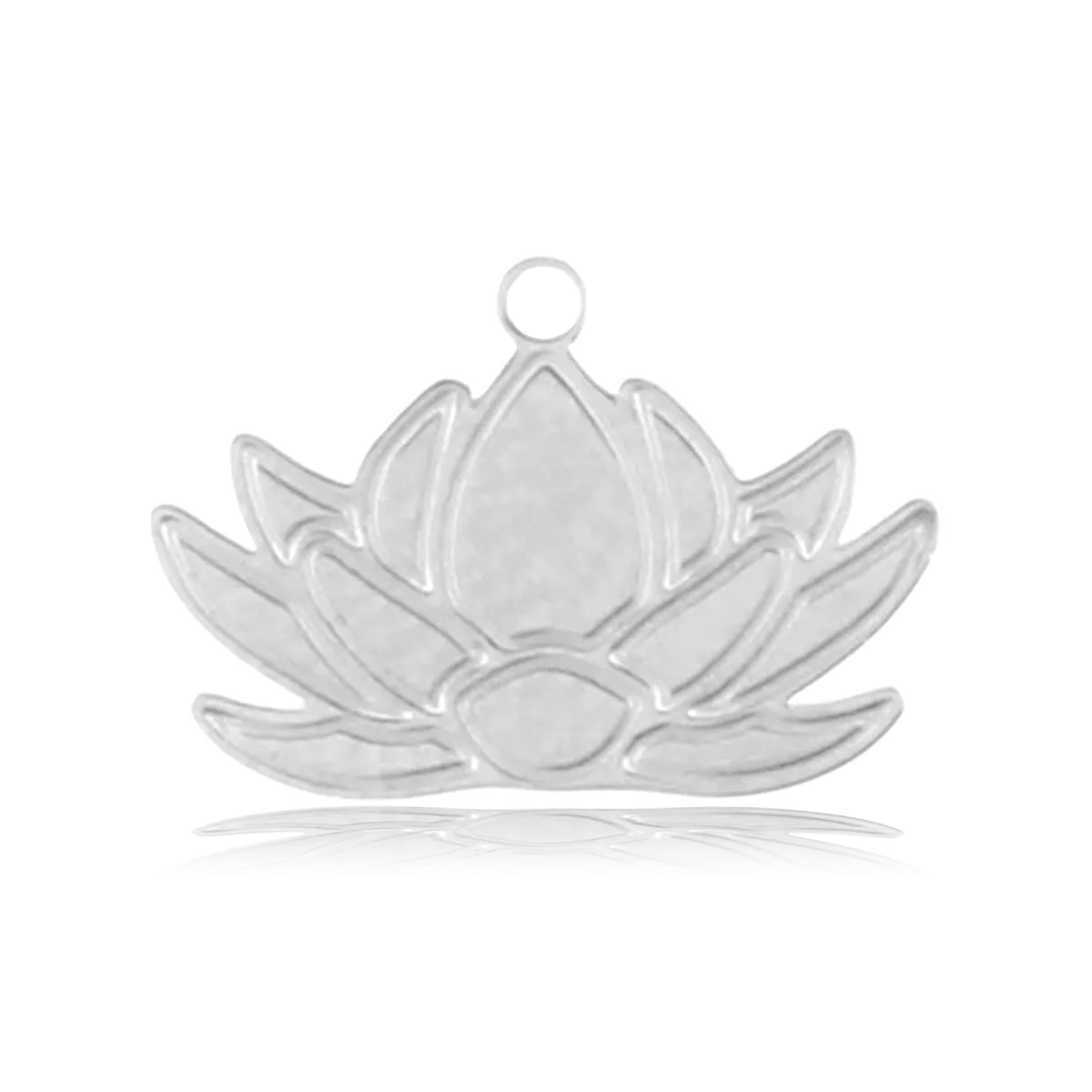 Lotus Charm with Lemonade Jade Charity Bracelet