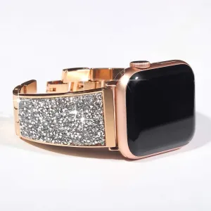 Luxury Designer Apple Watch Bling Diamond Fashion Band Crystal Strap