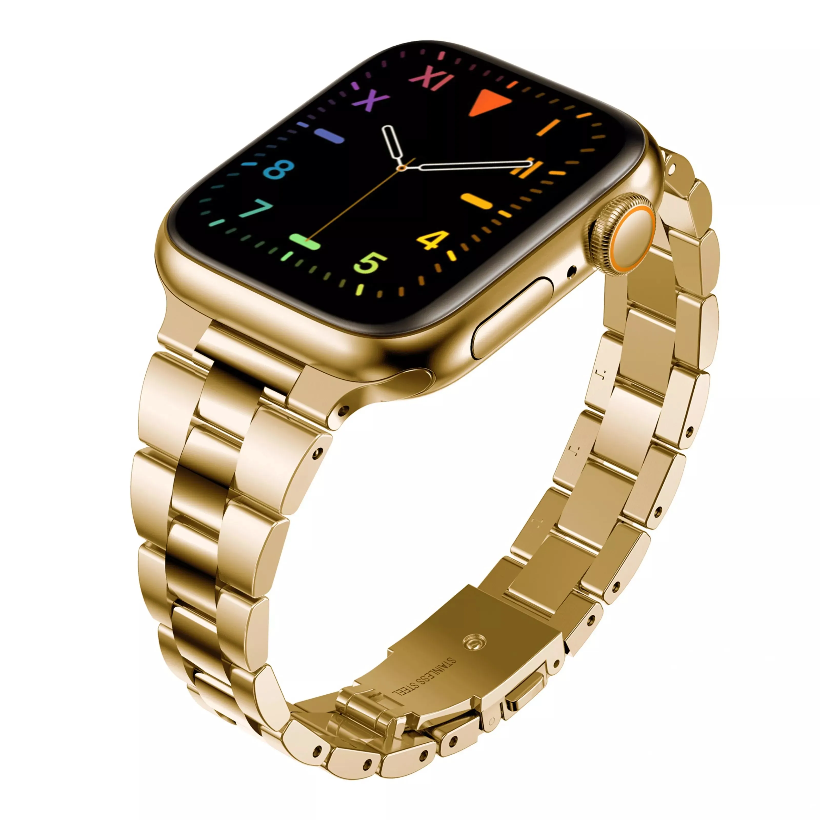 Premium Steel Slim Women Strap Series 8 7 6 5 Luxury Thin Watchband
