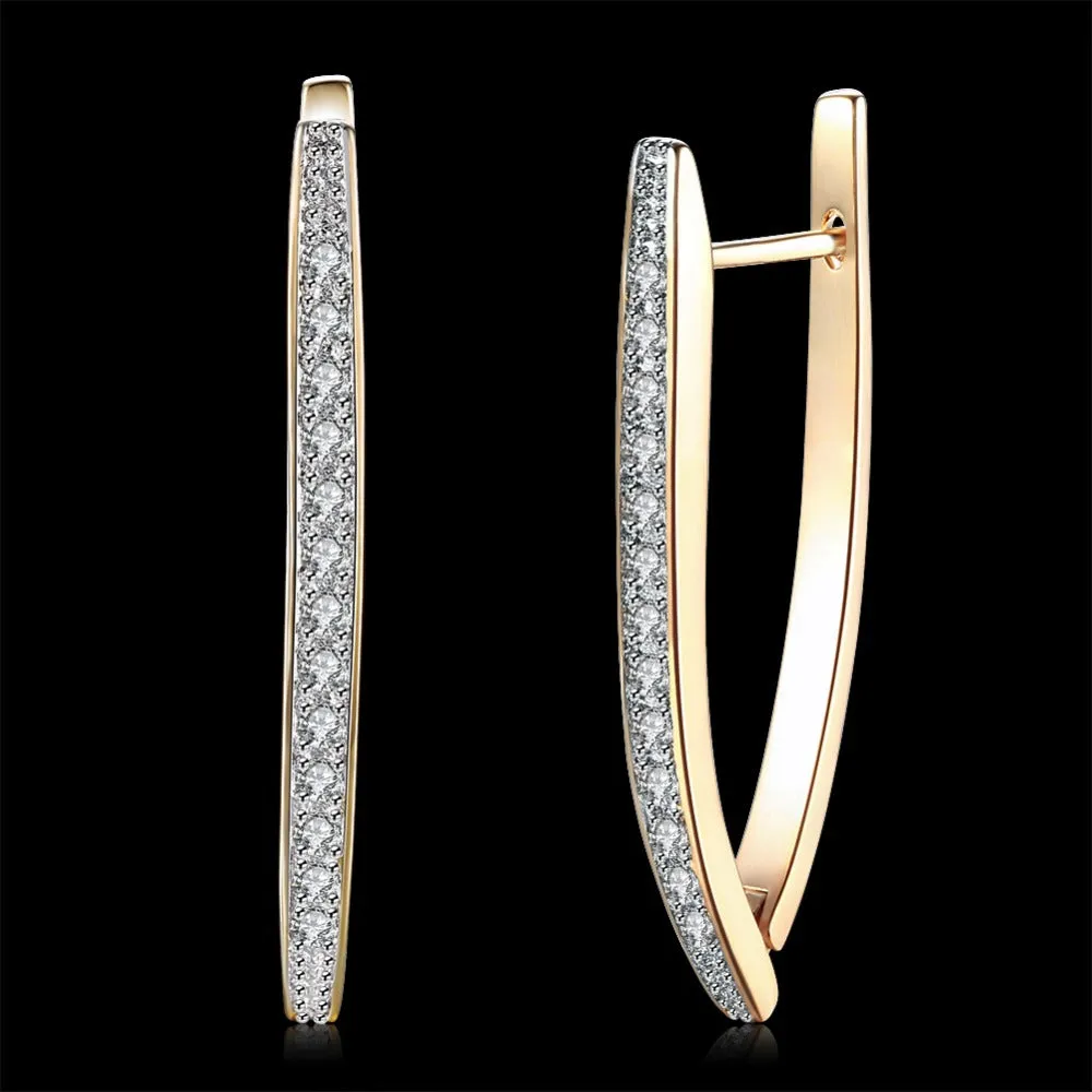 Romantic Full Zircon Ear Cuff
