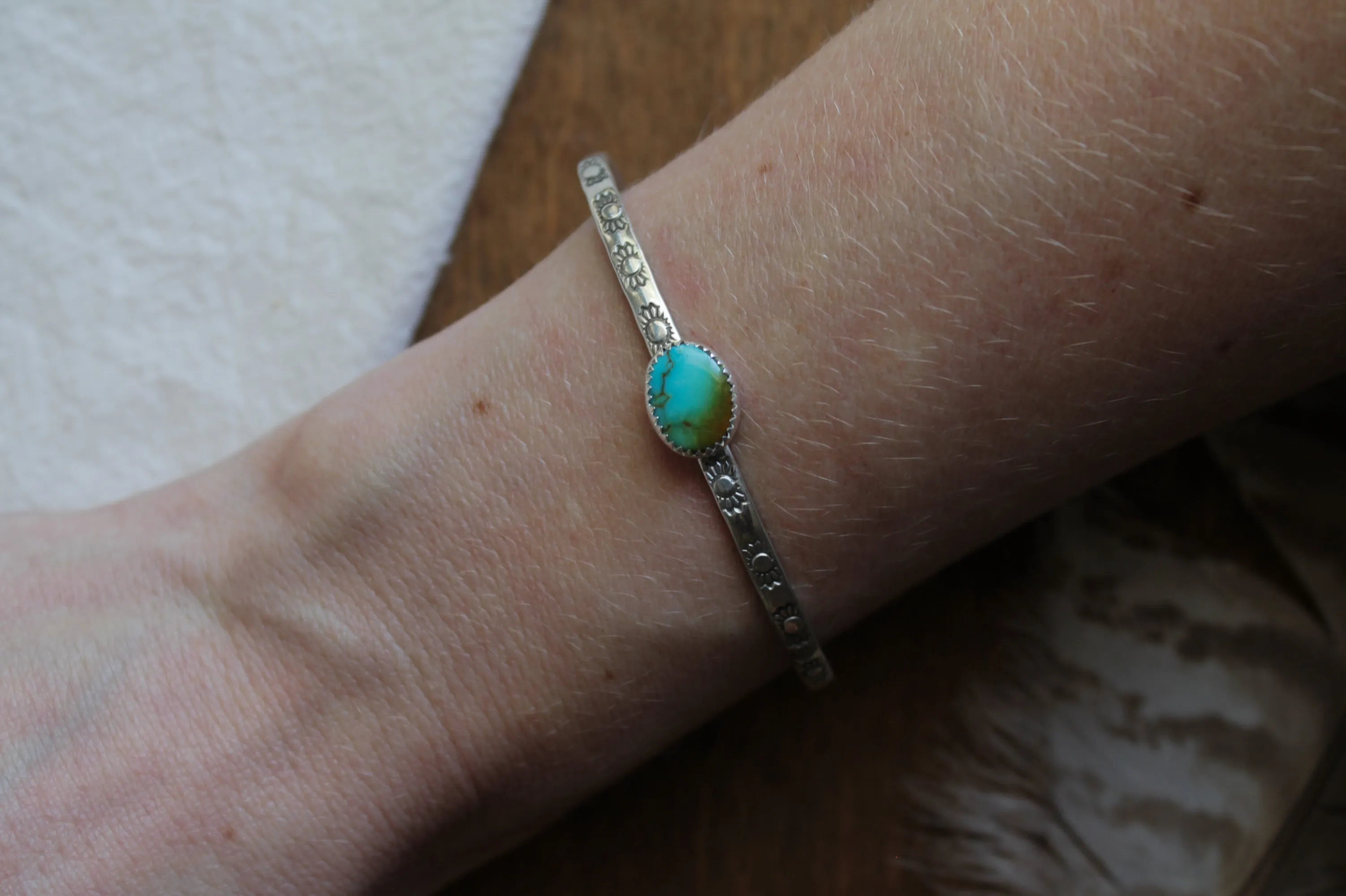 Turquoise Stacker Cuff #1
